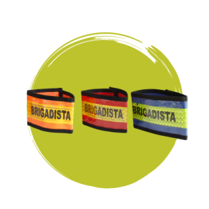 Brazaletes para Brigadistas