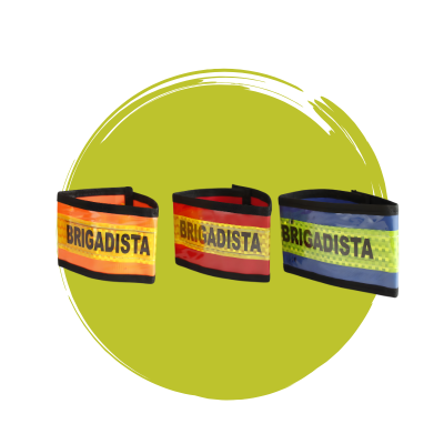 Brazaletes para Brigadistas